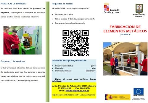 imagen principal Fabricación de elementos metálicos