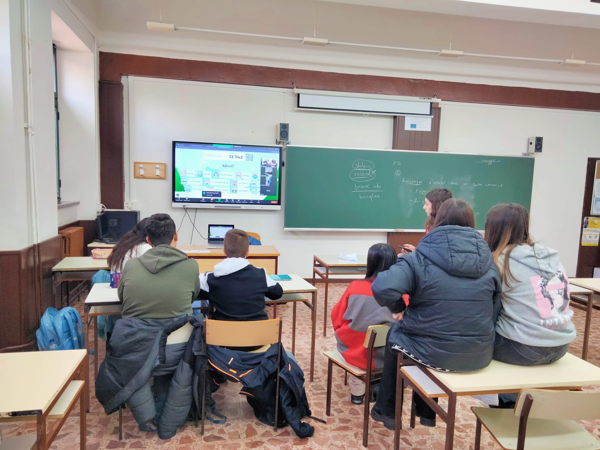 imagen principal Kahoot internacional en el proyecto Learning Euclid's Maths