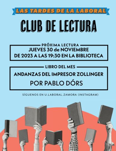 Lectura de noviembre del Club de Lectura